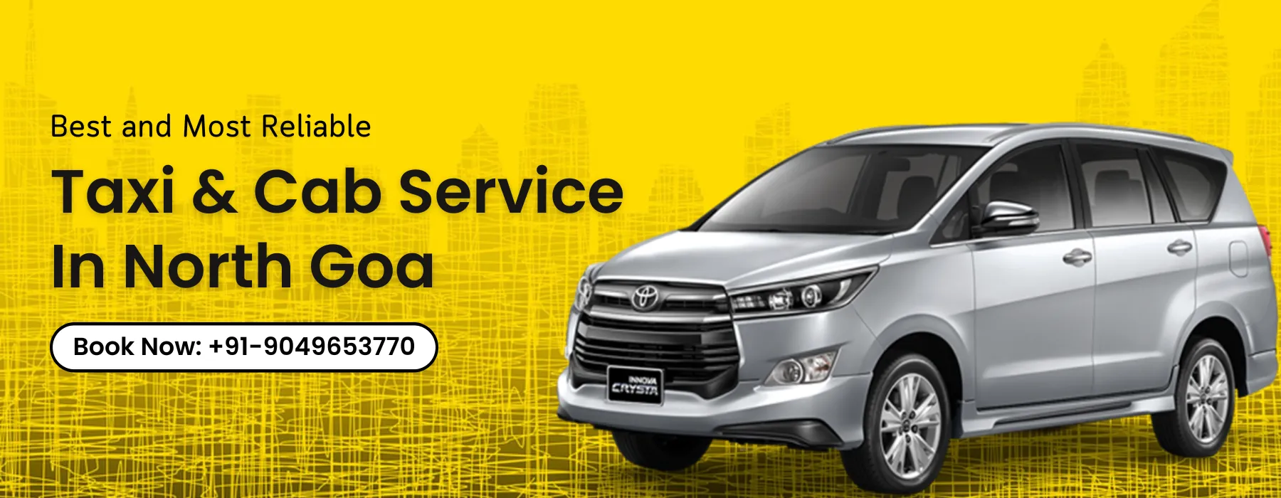 Taxi/Cab Service in North Goa